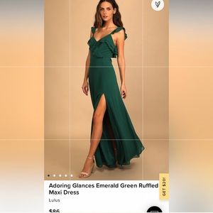 Gorgeous, simple, flattering long dress